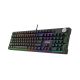 2. MSI FORGE GK320 RED US | Gaming keyboard | Wired | US | Mechanical RED Switches