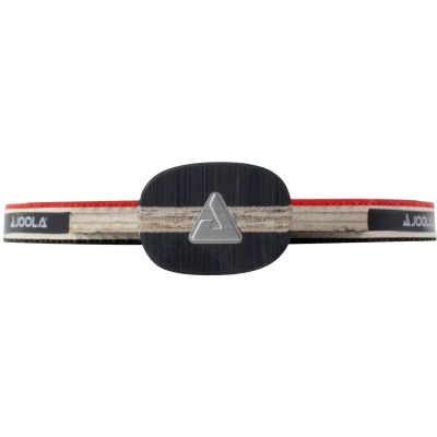 18. JOOLA ROSSKOPF SMASH TABLE TENNIS RACKET AND TWO TOURNAMENT BALLS