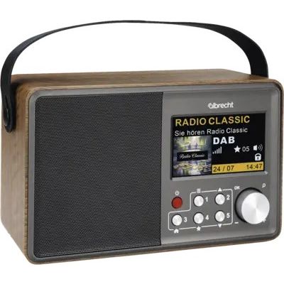 2. Albrecht DR 862 Portable Digital Gray, Wood
