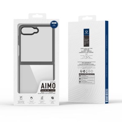 10. Dux Ducis Aimo Case for Samsung Galaxy Z Flip 8 - Black