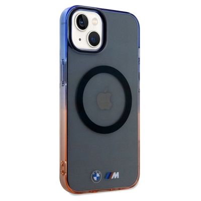 4. BMW Gradient Bumper MagSafe Case for iPhone 15 Plus / 14 Plus - Gray