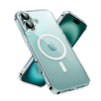 2. Ugreen Classy Clear Magnetic Case with MagSafe for iPhone 16 Plus - Clear