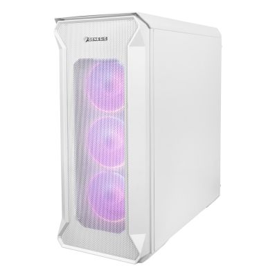 GENESIS IRID 505 ARGB WHITE MIDI TOWER CASE NPC-1872