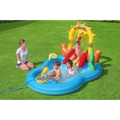 28. Bestway 53118 inflatable playground 264x188 x140cm