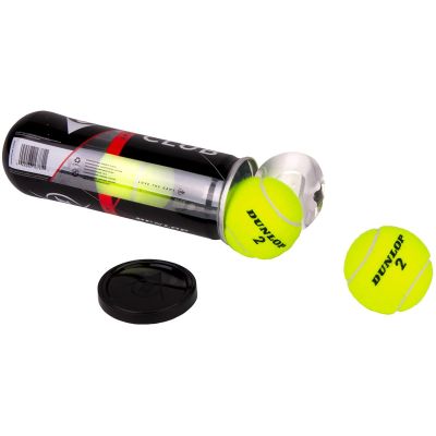 3. DUNLOP CLUB TENNIS BALLS SET OF 3