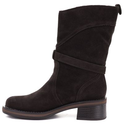 3. Chocolate Big Star Women's Leather Ankle Boots UU274609