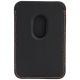 4. Lamborghini Urus D8 Genuine Leather MagSafe Magnetic Phone Wallet - Black and Red