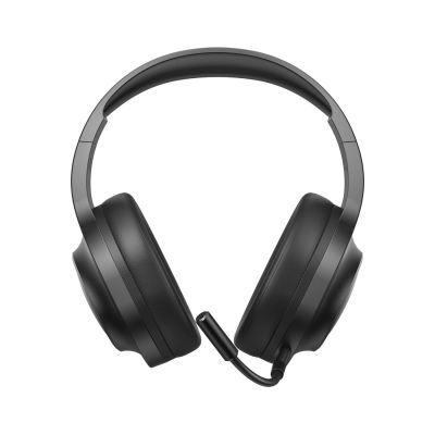 3. QCY V200 Pro Wired Gaming Headphones with 7.1 Sound and Detachable Microphone - Black