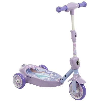 2. Huffy Frozen Bubble Electric Scooter with Seat Jr 18015W