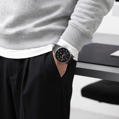 12. Tech-Protect Defense 2-Pack Case for Samsung Galaxy Watch 40mm - Clear Matte Black