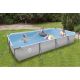 11. RECTANGULAR FRAME POOL SUPER STRONG 394x207x80CM 17723