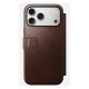 4. Nomad Modern Leather Folio Cell Phone Case 16cm (6.3") Brown