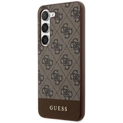 2. Guess 4G Stripe Collection case for Samsung Galaxy S24+ - brown