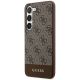 2. Guess 4G Stripe Collection case for Samsung Galaxy S24+ - brown