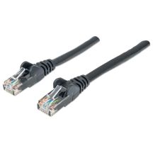 INTELLINET PATCH CORD CAT6 UTP 3.0M BLACK 100% MI