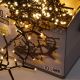 11. CHRISTMAS TREE LIGHTS LIGHT CHAIN 3000 LED TIMER WARM WHITE