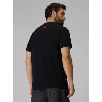 2. Men's regular printed T-shirt 4F 4FRSS26TTSHM4039-20S