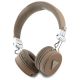 Guess Bluetooth ENC GUBH70PGTSPSW Brown Grained Classic Round Shape Headphones