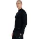 12. Men's longsleeve t-shirt 4F M417 deep black 4FWAW25TFLOM417 20S