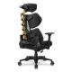 4. COUGAR Terminator Elite Gold Gaming Chair Upholstered Seat Black, Gold