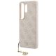 5. Guess 4G Classic Logo Charm MagSafe Case for Samsung Galaxy S26 Ultra - Pink