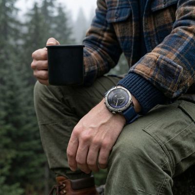 2. Smartwatch Gravity Black Strap + Bracelet GT46-2