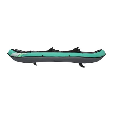 17. Bestway 65052 / 24 Sport Kayak 2 Seater Black, Green, Gray, Mint Acrylonitrile Butadiene Styrene (ABS), Nylon, Polyester, Polypropylene (PP), Polyvinyl Chloride (PVC) Inflatable Kayak