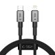 Tech-Protect UltraBoost DNA USB-C / Lightning PD27W/3A cable 100 cm - gray