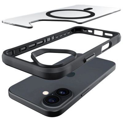 7. 3mk Satin Armor MagCase for iPhone 17 - Black