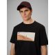 3. Men's regular printed T-shirt 4F 4FRSS26TTSHM4236-20S
