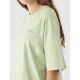 3. Women's oversize printed T-shirt 4F 4FRAW24TTSHF2583-44S