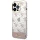 2. Guess GUHCP14LHG4MHP iPhone 14 Pro 6.1 "pink / pink hardcase 4G Pattern Script