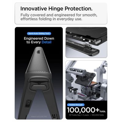9. Spigen Slim Armor Pro S Magsafe Case for iPhone Duo - Black