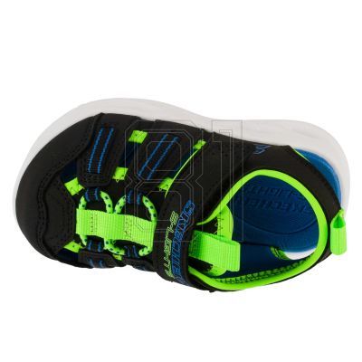 3. Skechers S-Lights: Sola Glow Sandal - Hyper-Coast 407033N-BKLM Black 22