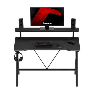 8. Huzaro Hero 1.9 Black Gaming Desk