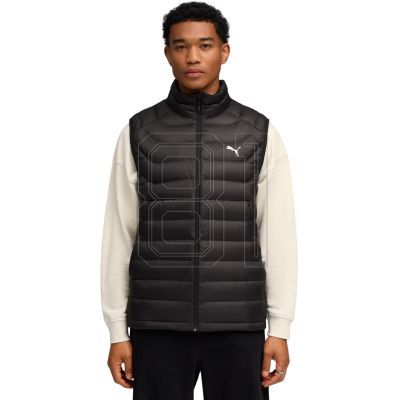 Men's Puma Packlite Down Vest Black 685213 01