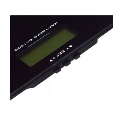 4. Esperanza SAMBA EBS018K bathroom scale (black)
