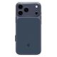 3. Spigen Thin Fit MagSafe Case for iPhone 17 Pro - Clear Navy Blue