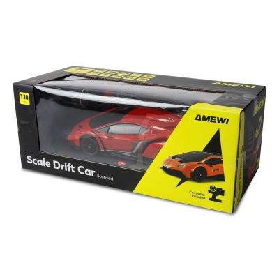 9. Licensed Amewi RC Drift Lamborghini Veneno Red