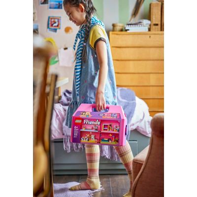 11. LEGO Friends 42697 - Creative Suitcase with Dollhouse