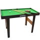 9. BLACK BILLIARDS TABLE 121x61x79CM ENERO PRO