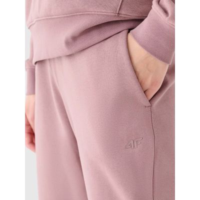 4. Women's jogger sweatpants 4F 4FWMM00TTROF1137-83S