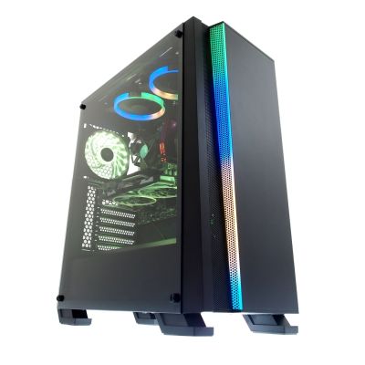 2. IBOX WIZARD 4 GAMING OW4 case (ATX; black)