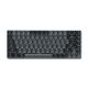3. Satechi SM1 Slim Mechanical Backlit Bluetooth Keyboard (Dark)