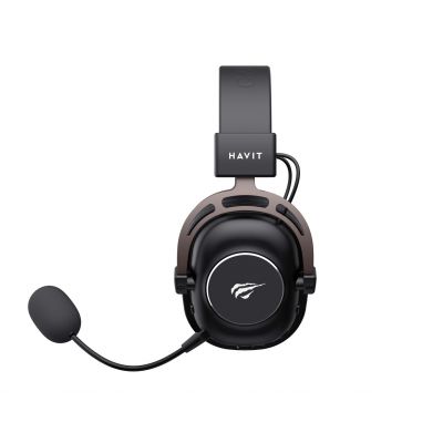 2. Havit 2.4G H2002YG Gaming Headphones (Black-Ochre)