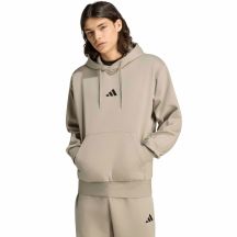 Men's adidas Essentials Feelcozy Hoodie Beige KF2361