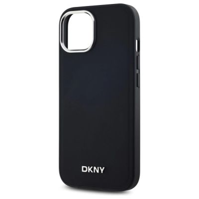 6. DKNY Plain Logo MagSafe iPhone 14 Case - Black