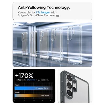 7. Spigen Ultra Hybrid Case for Samsung Galaxy S26 Ultra - Semi-Transparent