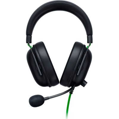 3. Razer Blackshark V2 X Wired Headband Gaming Headset Black, Green