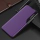 2. Eco Leather View Case elegant bookcase type case with kickstand for Samsung Galaxy A72 4G purple